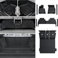 Floor Mats for BMW X5 G05 2019-2026, All Weather Floor Mats Trunk Cargo Liner with Backrest Protectors and Door Sill Guards Accessories, Full Coverage Set (Only Fit 5 Seats)