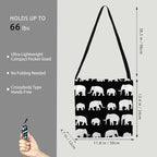 BeeGreen Reusable Grocery Shopping Bag -Travel Tote Bag - Foldable Compact Sturdy Bags