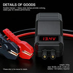 MEGAWISE Smart Jump Starter Cable | Heavy-Duty Battery Booster Clamp with Safety Protection & LED Indicator | Compatible