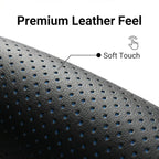 Leather Steering Wheel Cover for Chevy Silverado 1500 2500 3500, for GMC Sierra 1500 2500 3500, for Toyota RAV4 Corolla Camry