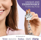 Women’s Bag Charm Key Finder, Car Keychain Hook, Cute Purse Organizer & Tote Bag Accessories, Gifts for Mom - Original