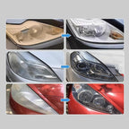 Q4 Headlight Restoration Kit,Headlight Cleaner, Automotive Headlamp Restoration Fluid,Yellowed Automotive Headlamps,Blurring 