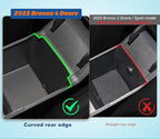 GZSH 2 PCS Trunk Organizers for 2025 Ford Bronco 4 Doors Automatic Transmission ONLY with Center Console Organizer, Door Handle Storage Not for manual transmission (Not for Sport & 2Door)