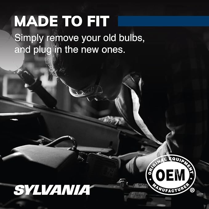 SYLVANIA - 9007 SilverStar - High Performance Halogen Headlight Bulb, High Beam, Low Beam and Fog Replacement Bulb, Brighter 