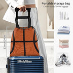 Car Trash Bag Large Hanging Can for Back of Seat, Cute Waterproof Car Garbage Bag for Vehicle, Travelling, Outdoor Basketball Skin Pattern
