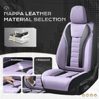Coverado Car Seat Covers, Front Covers for Cars, Car Seat Cover Front Seats, Automotive Seat Cover, Waterproof, Leather Car S