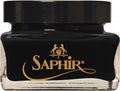Saphir Medaille d'Or Pommadier Cream 75ml – Natural Cream Leather Shoe Polish, Leather Conditioner for Boots, Handbags
