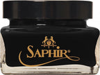 Saphir Medaille d'Or Pommadier Cream 75ml – Natural Cream Leather Shoe Polish, Leather Conditioner for Boots, Handbags