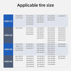 Snow Chains for Car Tires, 35s Quick Fit & Auto-Tightening, Universal Emergency Anti-Slip Tire Traction Chains for Cars, SUVs