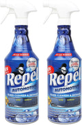 Repel Auto Glass Cleaner, Streak-Free with Protective Nano Barrier. Minerals, & Grime. Makes Glass Self-Cleaning. Safe & Non-