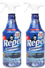 Repel Auto Glass Cleaner, Streak-Free with Protective Nano Barrier. Minerals, & Grime. Makes Glass Self-Cleaning. Safe & Non-