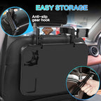 AutoChoice Foldable Car Seat Back Portable Tray with Phone Mount for Food Dining Drink and Laptop, Hanging Car Steering Wheel Tray(Upgrade)