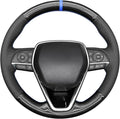 MEWANT Breathable Hand Sewn Car Steering Wheel Cover for Toyota Camry 2018-2019 / Toyota Avalon 2019 / Toyota Corolla 2019-2020 / Toyota RAV4 2019 Steering Wheel Accessories