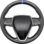MEWANT Breathable Hand Sewn Car Steering Wheel Cover for Toyota Camry 2018-2019 / Toyota Avalon 2019 / Toyota Corolla 2019-2020 / Toyota RAV4 2019 Steering Wheel Accessories