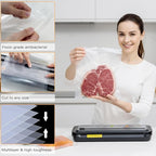 MegaWise Vacuum Sealer Machine Bags, 6 inch wide and 19.6 Feet Long for Megawise & other brand vacuum Perfect for Meal Prep a