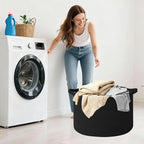 115L Large Blanket Basket,23.6" L x 23.6" W x 15.7" H Rope Woven Baskets with Handles, Toys Storage Bins,Laundry Basket Perfe