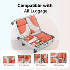 11 Set / 9 Set Packing Cubes for Travel,Gifts for Women Mom Kids,TSA Approved Bags for Makeup, Cosmetic, Toiletry, Organizers