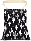 Car Garbage Can, Hanging Car Trash Can Bag for Cute Car Back Seat Organizer, Abstract Fun Cactus