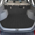 Floor Mats for Toyota Highlander 2001-2005 2006 2007, NOT for with 3rd Row or Hybrid, ONLY 5 Seats, Floor Mats for Highlander Base Limited Sport, TPE Floor Liners & Seatback Mat & Cargo Liner
