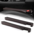 UREHEPO Car Seat Gap Filler, 2PCS Car Gap Filler Organizer, Car Inserts Between Seats, Car Interior Accessories for Men and Women, Universal Side Seat Gap Filler for Car Truck SUV (Brown)