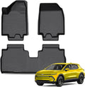 KUST Floor Mats for Chevy/Chevrolet Equinox EV 2024-2025 2026 (Not for Gas), All Weather Floor Liners Front Rear 2 Rows Car Mats for Equinox Accessories TPE Rubber High Edge