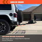 Hitch Mount Cargo Carrier Basket 60"*20"*6"+Waterproof Bag 16 Cubic Feet(58"*19"*24"),and Cargo Net with Attachment Hooks,Ratchet Straps,Hitch Stabilizer.500 Lbs Capacity,foldable,fit 2" Receiver