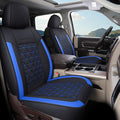 Coverado RAM Seat Cover Full Set, Leather Seat Covers Fit for Dodge RAM 1500, Truck Seat Covers Custom Fit for 2002-2025 Dodg