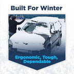 SNOWDRIFT 39" Ice Scrapers for Car Windshield | Snow Brush for Car | Extendable Car Snow Brush and Detachable Ice Scraper | Snow Remover for Cars, SUVs, & Trucks | 180 Degree Rotating Winter Brush
