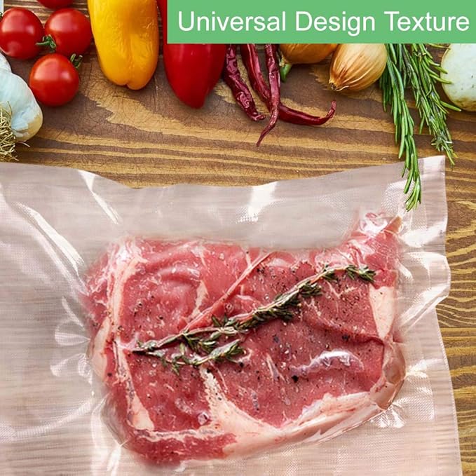 O2frepak 8 Pack 8"x20'(4Rolls) and 11"x20' (4Rolls) Rolls Vacuum Sealer Bags Rolls with BPA Free,Heavy Duty Vacuum Sealer Sto