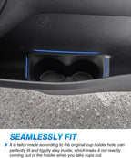 Autorder Door Side Cup Holder Insert for 2019-2025 Dodge Ram 1500 2500 3500 Accessories Water Cup Holders Door Organizer Handle Pocket Tray