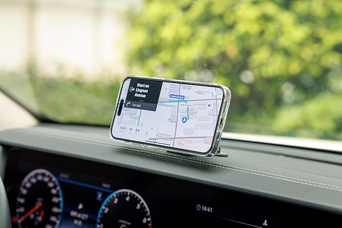 PROfezzion 2-Pack Compatible with MagSafe Car Vent Mount, Magnetic Car Vent Holder for iPhone 17 16 15 14 13 12 Pro Max Plus, Mag-Safe Case & All Phones [Metal Vent Clip & Easily Install]