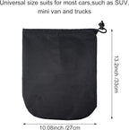 Side View Mirror Cover Auto Rearview Protection Cover Snow Ice Mirror Covers Exterior Rear View Accessories Universal Size for Cars, Black (4 Pieces)