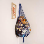 Amdermi Stuffed Animal Storage Toy Hammock Corner Hanging Net for Stuff Animal Storage Macrame Toy Display Plushie Toy Holder