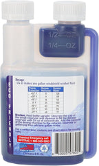 Rain Shield Windshield Washer Fluid Concentrate, 1 Bottle makes 32 Gallons– Repels Rain
