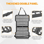 Truck Gun Rack Molle Seat Back Organizer Gun Holder Molle Panel with Magazine Pouch for Vehicles Tactical Truck Mount Panels