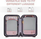 BAGSMART 6 Set /4 Set/2 Set Compression Packing Cubes for Travel, Lightweight Luggage Organizer Bags, Durable Space Saver Bag