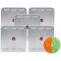 200 Gram 5 Pack Gun Safe Dehumidifier, Reusable Silica Gel Dehumidifier, Indicating Silica Gel Desiccant Canister (Orange to