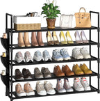 OYREL 5 Tier Shoe Organizer Rack for Closet, Entryway, Garage, Door, Space Saving, Shoe Holder Stand/Tower, Large, 20-25 Capa