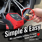 Chuck Mates Premium Quick-Connect Tire Inflator Air Chuck – Locking Adapter for Air Compressors & Valve Stems (2 Pack) Open-Type Speed Clip