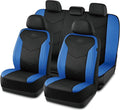 Skechers Memory Foam Seat Covers,Leather Car Seat Covers, Ultimate Comfort & Support Seat CoversFull Sets,Airbag Compatible, 