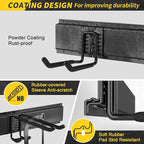 UUP 48" Garage Tool Organizer Wall Mount, 440lbs Garden Garage Storage Garage Organization with Adjustable Heavy Duty Hanging