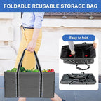 50L Utility Tote Bag Reusable Grocery Shopping Bag