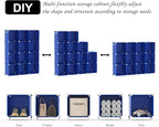 AWTATOS Cube Storage Organizer, 12 Cube Closet Organizers and Storage Shelves, DIY Stackable Bookshelf for Bedroom, Home, Adm