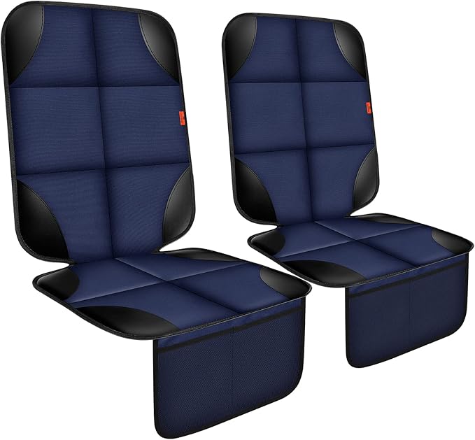 Car Seat Protector 1 Pack Car Seat Cushion Mat Thickest Padding,Waterproof 600D Fabric Car Seat Covers for Non-Slip Backing M