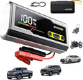 AUXITO Jump Starter 8000A Portable Car Battery Jump Starter with Large LCD Display Jump Cable with Smart Clamps Power Bank