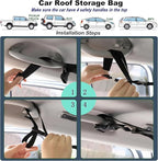 SUV Ceiling Cargo Net, Trunk Organizer, Car Roof Storage, Truck Netting, Van Interior Accessories, Double-Layer Mesh Camping