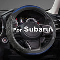 GIANT PANDA Steering Wheel Cover for Subaru Forester, Car Steering Wheel Cover for Subaru Outback and Crosstrek - Blue