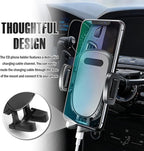2026 Upgraded CD Phone Holder for Car,360° Rotation CD Slot Phone Mount with Extendable Clamp Arm,Anti Shake Car Phones Holder CDs Slot Mount Fit 4.5-6.8 Inch Cell Phones