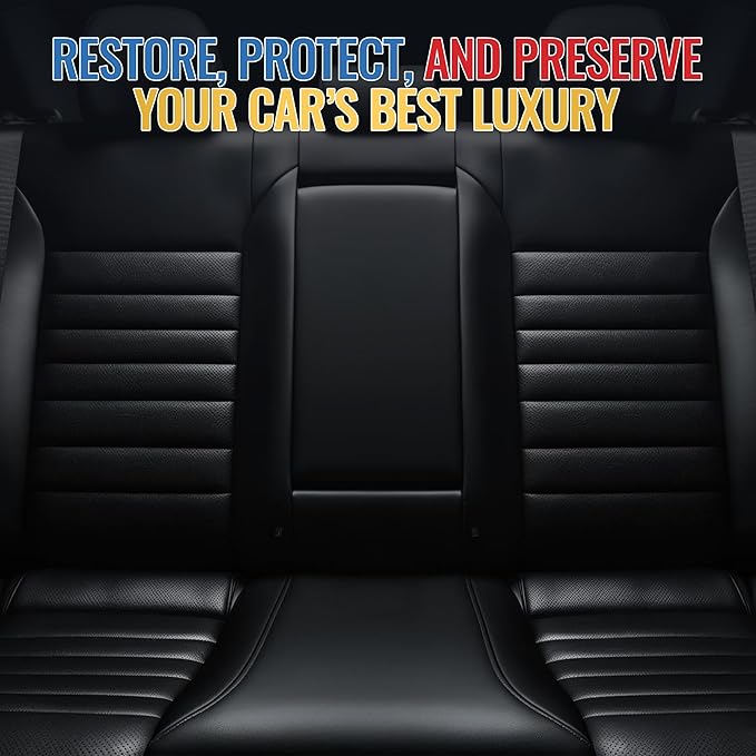 Leather Conditioner 16 oz — Premium Moisturizing Treatment for Car Seats and Leather Trim — Non-Greasy Or Sticky Formula Help