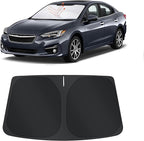 TINGLU Sun Shade for Subaru Impreza WRX Sedan Impreza WRX Hatchback WRX STI 2017-2023 Accessories Windshield Sun Shade Window Shade UV Rays Protection Sun Visor Cover